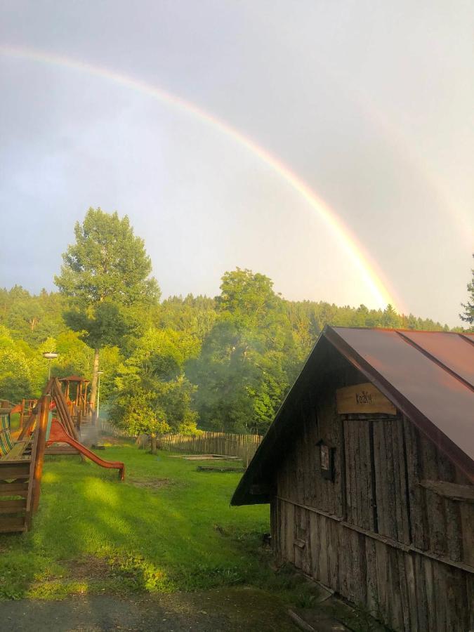Penzion Pohadka Hojsova Stráž Bagian luar foto