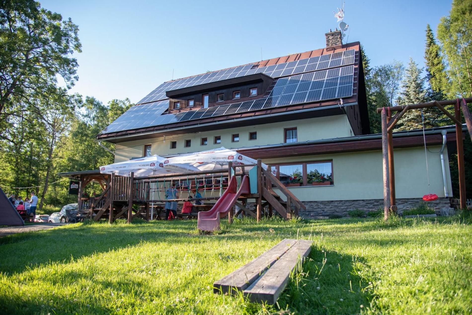 Penzion Pohadka Hojsova Stráž Bagian luar foto