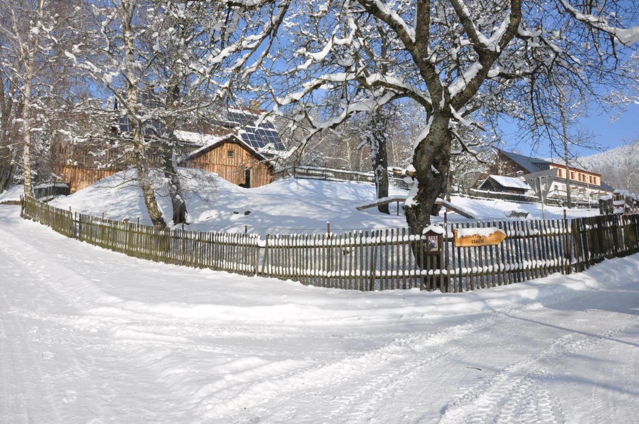 Penzion Pohadka Hojsova Stráž Bagian luar foto